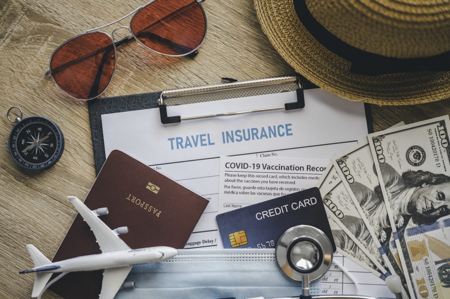 Travel insurance documents to help travelers feel confident in travel safety.